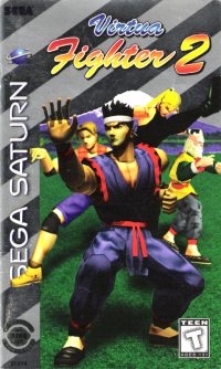 Virtua Fighter 2 JP Sega Saturn JP box art